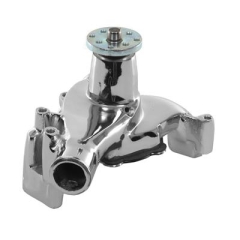 Wasserpumpe - Water Pump  Chevy SB Lang Chrom HV